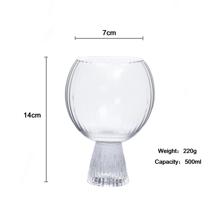 Crystal Creative Fat Glass image 2