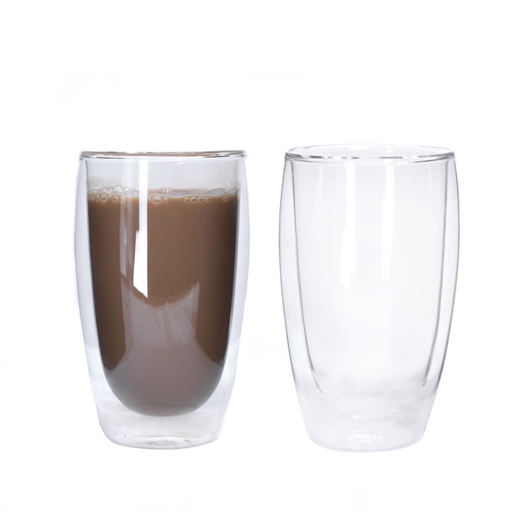 Double High Borosilicate Glass Coffee Cup image 2
