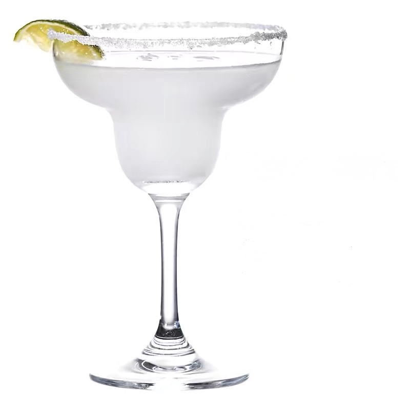 Handblown Leedfree Crystal Margarita Glass image 2
