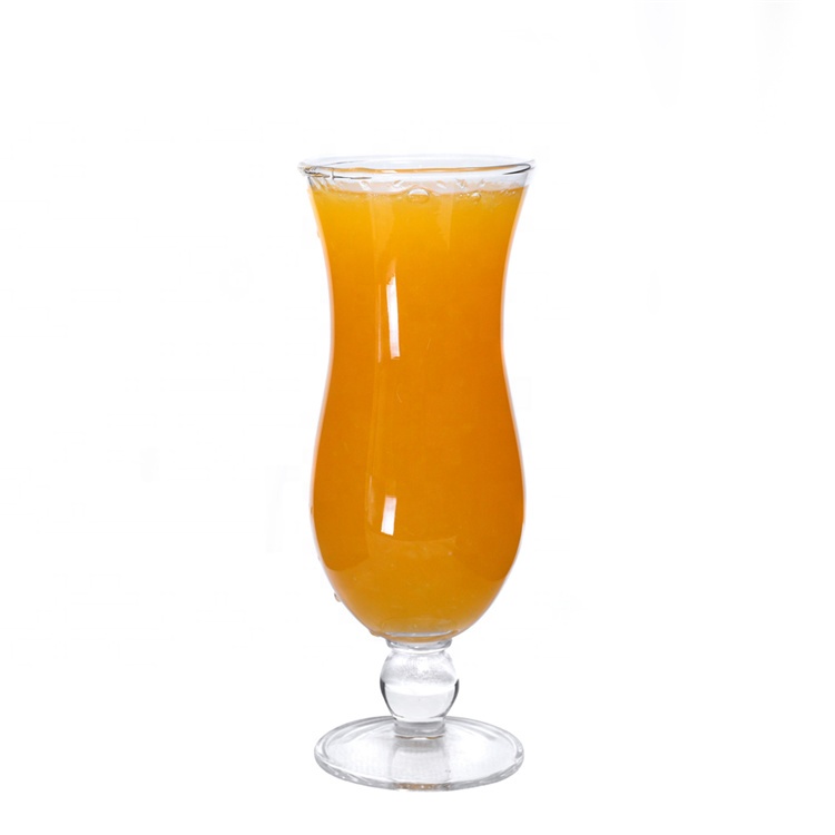 Wine Glass Cup of Pina Colada Zombie Glass Cup Hurricane Glass Cup image 2