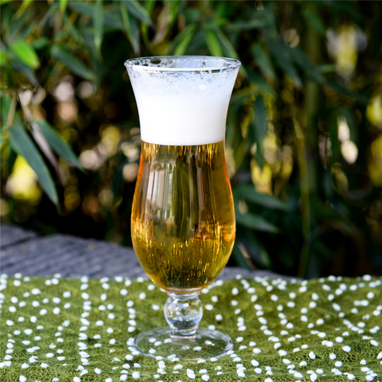 Wine Glass Cup of Pina Colada Zombie Glass Cup Hurricane Glass Cup image 4