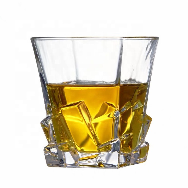 Rock-Shaped Lead-Free Whisky Glass image 4