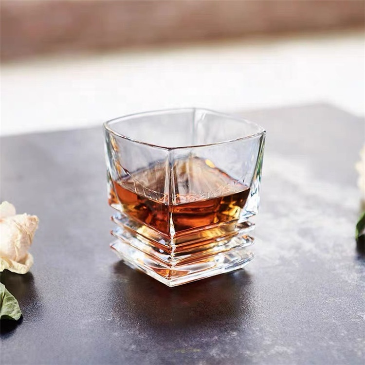 Square Rocks Whiskey Glass image 3
