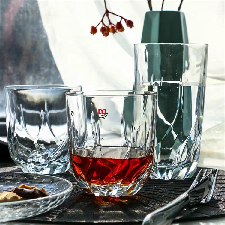 Twisted Rocks Glasses Old Fashioned Whisky Tumbler image 3