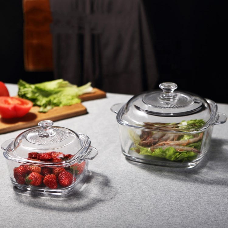 Glass Stockpot With Glass Cover image 2