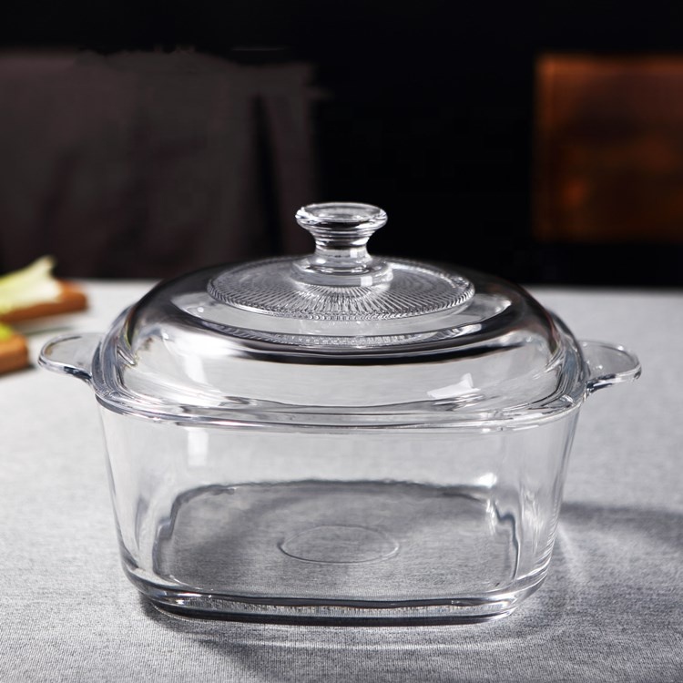 Glass Stockpot With Glass Cover image 3