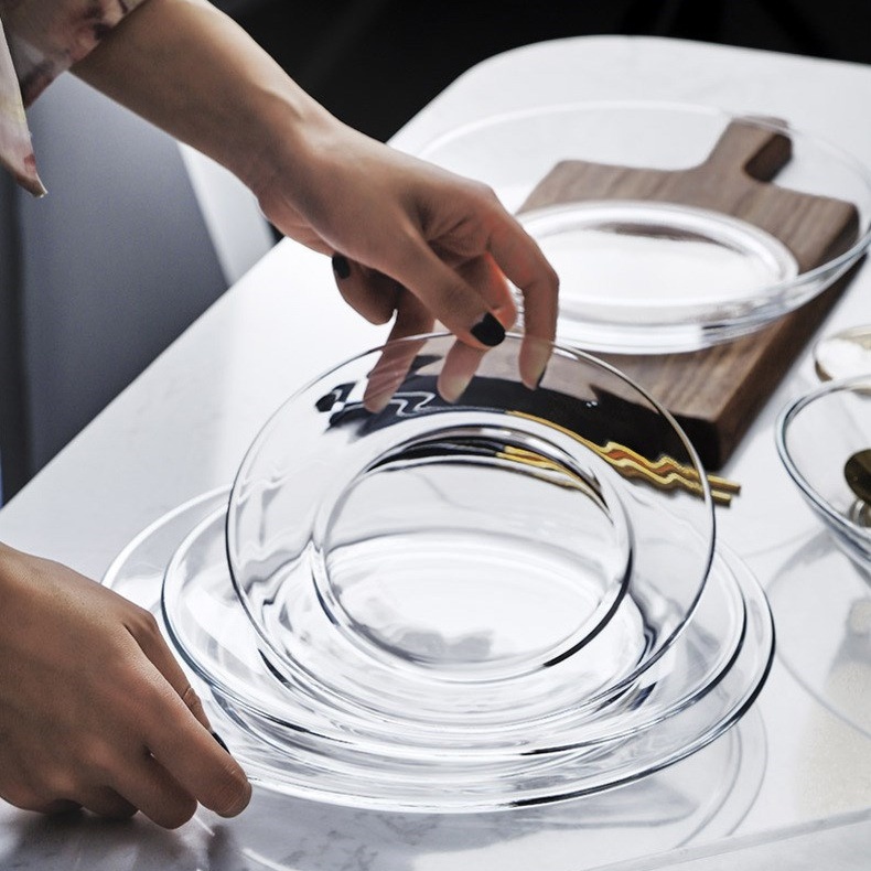 Tempered Glass Tray Set image 2